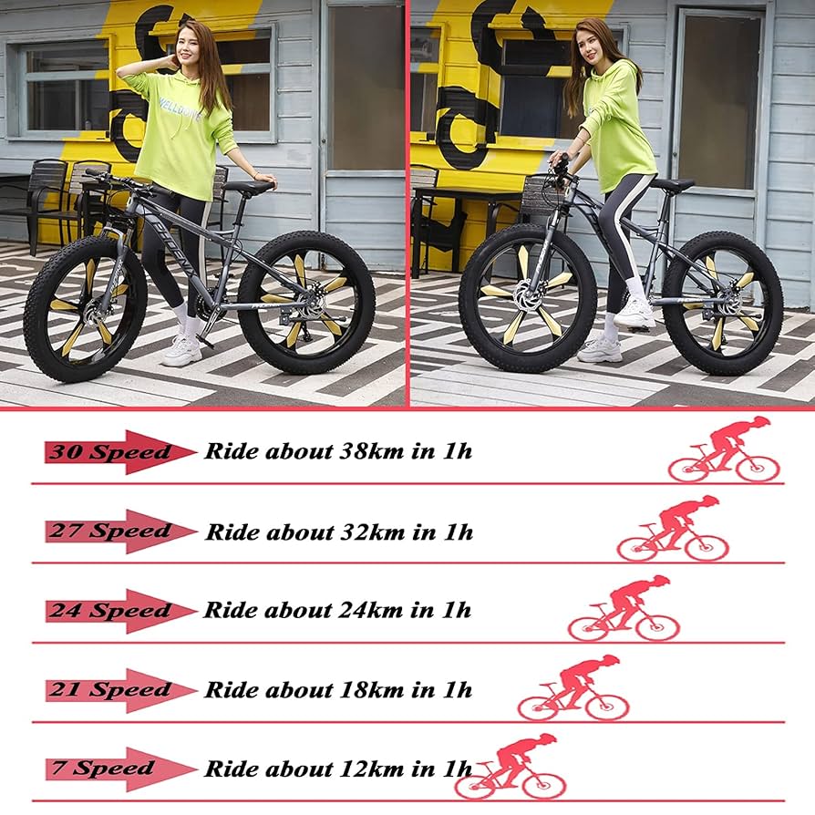 Amazon.co.jp: アダルト マウンテン バイク、24 インチ ホイール